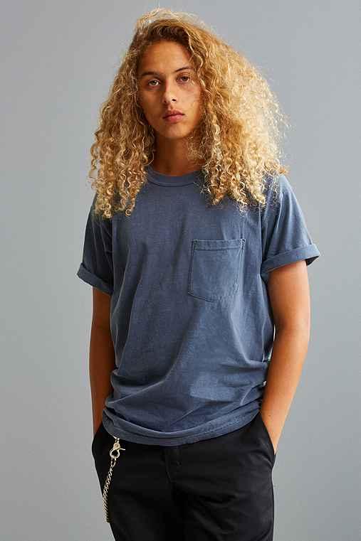 Urban Outfitters Comfort Colors Pocket Tee,slate,l