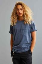 Urban Outfitters Comfort Colors Pocket Tee,slate,l