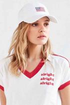 Urban Outfitters Harding Lane Embroidered Baseball Hat,white,one Size