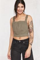 Urban Outfitters Bdg Jessy Cross-back Cropped Top