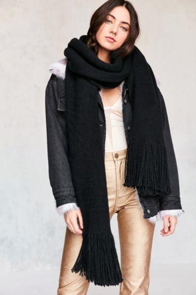 Urban Outfitters Extra Large Cozy Fringe Scarf
