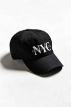 Urban Outfitters Nyc Baseball Hat,black,one Size