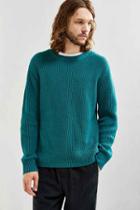 Urban Outfitters Uo Classic Crew Neck Sweater,green,m