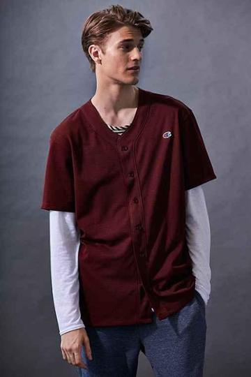 Champion X Uo Baseball Jersey Tee