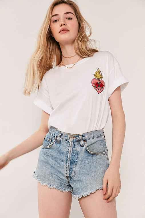 Urban Outfitters Future State Eternal Love Tee,white,s