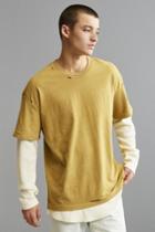 Urban Outfitters Scout Layered Thermal Long Sleeve Tee