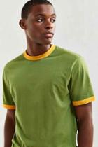 Urban Outfitters Uo Ringer Tee,green,s