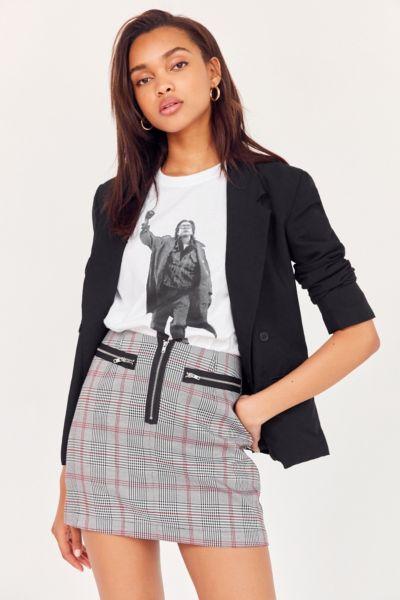 Cooperative Menswear Zipper Mini Skirt
