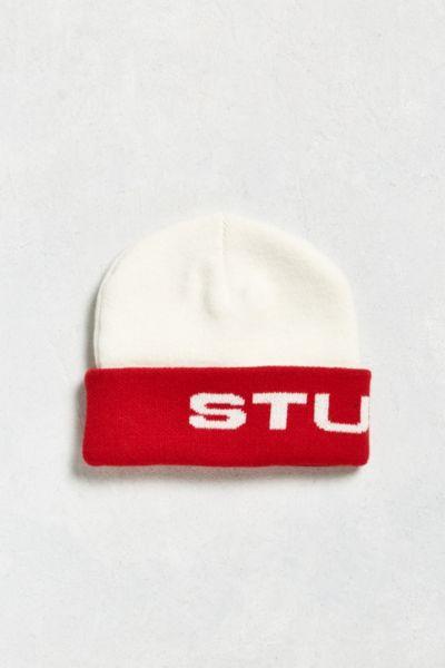 Urban Outfitters Stussy Two-tone Cuff Beanie