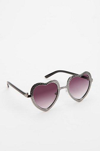 Hammered Heart Sunglasses