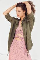 Urban Outfitters Kimchi Blue Cropped '80s Anorak Jacket