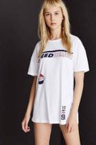Urban Outfitters Truly Madly Deeply Speed Demon Tee,white,m