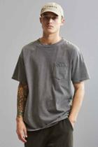 Urban Outfitters Comfort Colors Pocket Tee,washed Black,xl