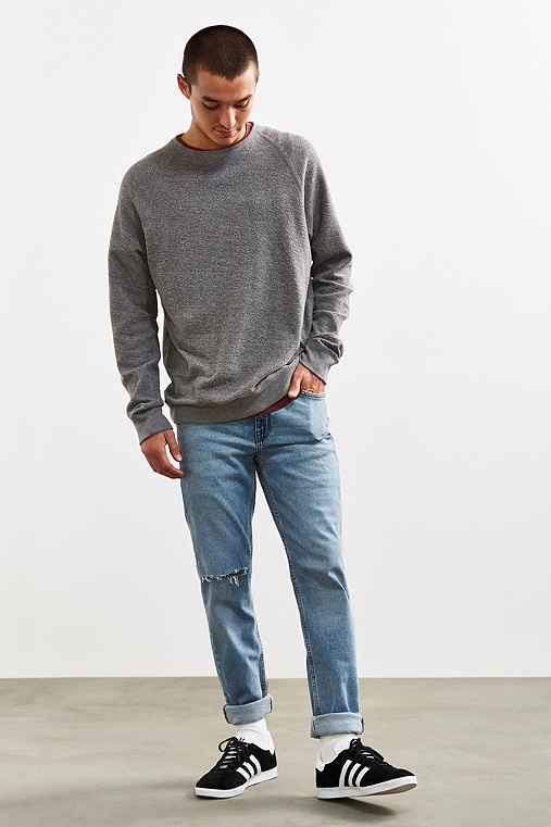 Urban Outfitters Bdg Destructed Light Stonewash Skinny Jean,vintage Denim Light,32/30