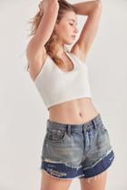 Urban Outfitters Bdg Boyfriend Low-rise Denim Short - Double Trouble