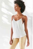 Urban Outfitters Silence + Noise Sky Satin Cami,black Multi,s