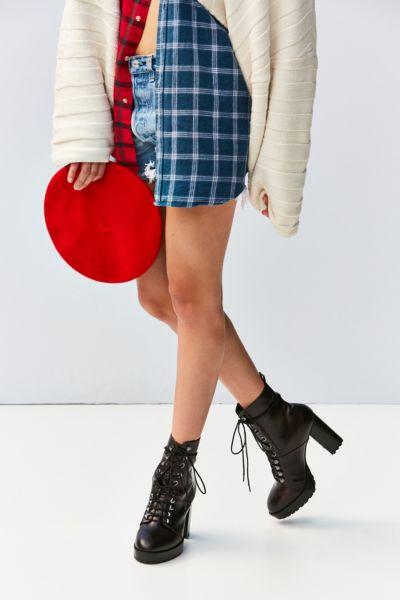 Urban Outfitters Kennedy Lace-up Heeled Ankle Boot