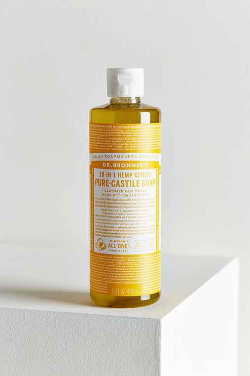 Urban Outfitters Dr. Bronner's Pure-castile Large Liquid Soap,citrus,one Size
