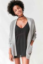 Urban Outfitters Bdg Parker Cardigan,grey,l