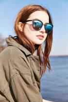 Urban Outfitters Quay My Girl Sunglasses,black,one Size