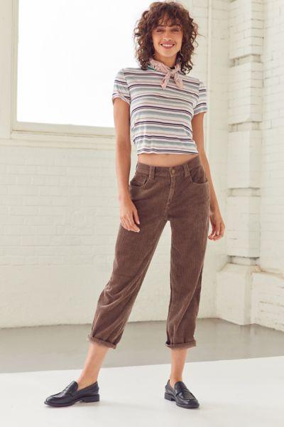 Bdg Jillian Low-rise Straight-leg Corduroy Pant