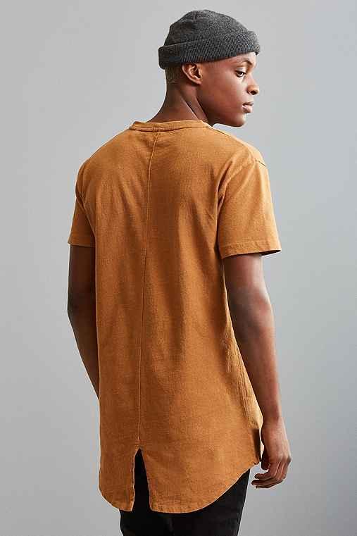 Urban Outfitters Flint Fishtail Tee,light Brown,l