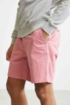 Urban Outfitters Uo Prep Chino Short,pink,28