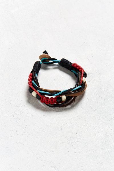 Ransom + Bond Leather Cord Wrap Bracelet