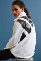 Urban Outfitters Adidas Eqt Vintage Windbreaker Jacket,white,l