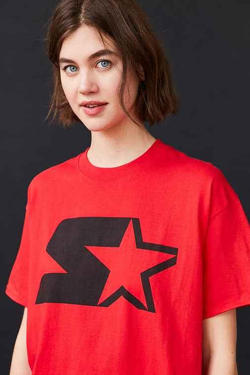 Urban Outfitters Starter Logo Tee,red,m