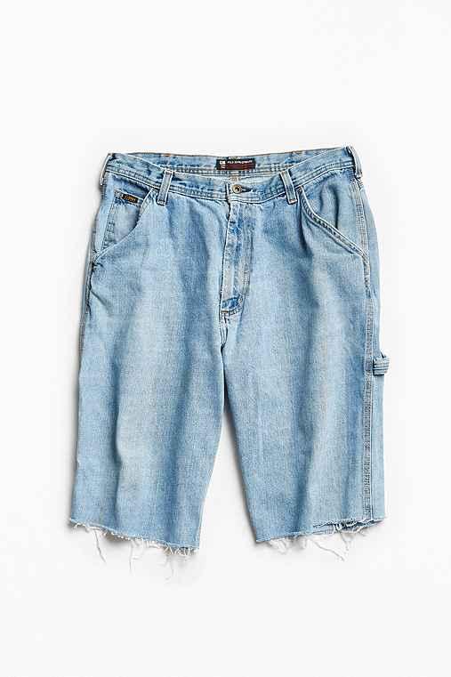 Urban Outfitters Vintage Ralph Lauren Cutoff Denim Skate Short,indigo,33