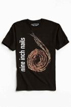 Urban Outfitters Nine Inch Nails Spiral Tee,black,xl
