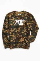 Urban Outfitters X-large Camo Fleece Crew Neck Sweatshirt