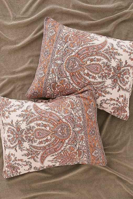 Urban Outfitters Oriel Medallion Sham Set,cream,one Size