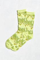 Urban Outfitters Slime Crew Sock