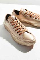 Urban Outfitters Converse Chuck Taylor All Star Metallic Rubber Low Top Sneaker,copper,7.5