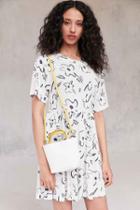 Urban Outfitters Annie Mini Tote Bag,white,one Size