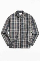 Urban Outfitters Uo Gas Station Plaid Button-down Shirt,green,s