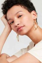 Urban Outfitters Luv Aj Heart Hoop Earring Set,gold,one Size