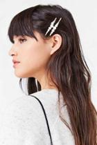 Urban Outfitters Pearl Bobby Pin Set,pearl,one Size