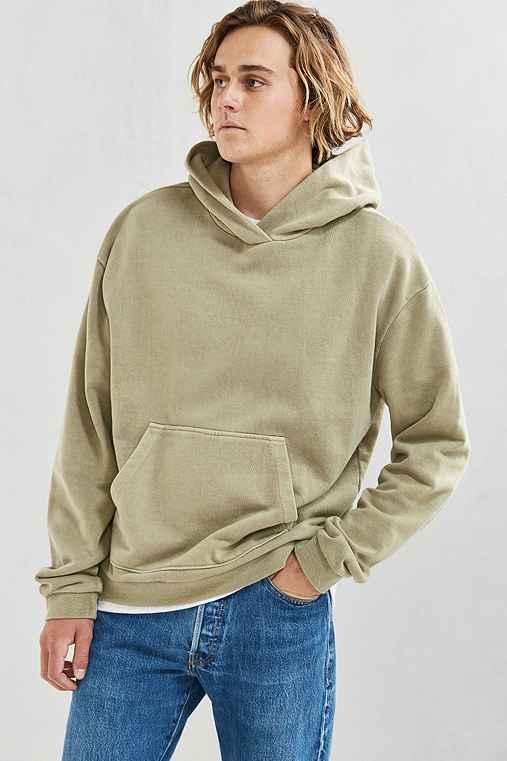 Urban Outfitters Uo Malone Hoodie Sweatshirt,olive,l