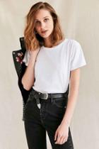 Urban Outfitters Urban Renewal Remade Dancing White Tee,white,s/m