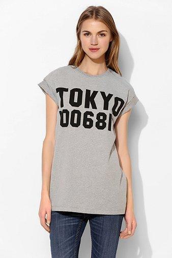 Just Female Tokyo Cuffed Tee