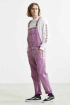 Urban Outfitters Bdg Violet Acid Wash Overall,pink,m