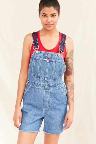 Urban Renewal Vintage Tommy Hilfiger 90s Shortall Overall
