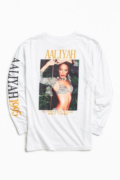Urban Outfitters Aaliyah 1995 Long Sleeve Tee