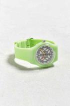 Urban Outfitters Uo Art Watch: Peace In Unity,lime,one Size