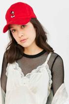 Urban Outfitters Disney Mickey Mouse Baseball Hat,red,one Size