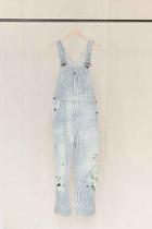Urban Outfitters Vintage Big Mac Painted Railroad Stripe Denim Overall,assorted,one Size