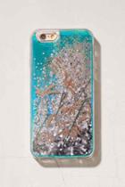 Urban Outfitters Glittery Baroque Iphone 6/6s Case,green,one Size